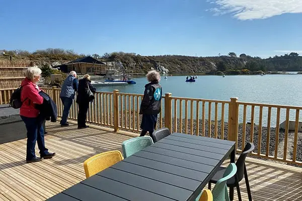 POFSA visit Trevassack Lake