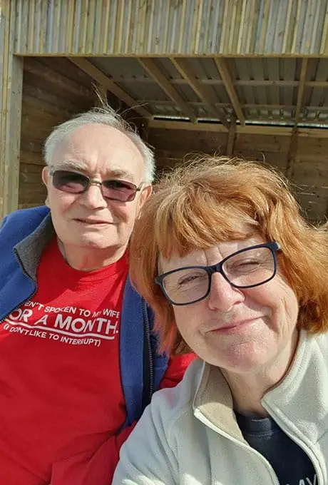 A selfie at Trevassack Lake